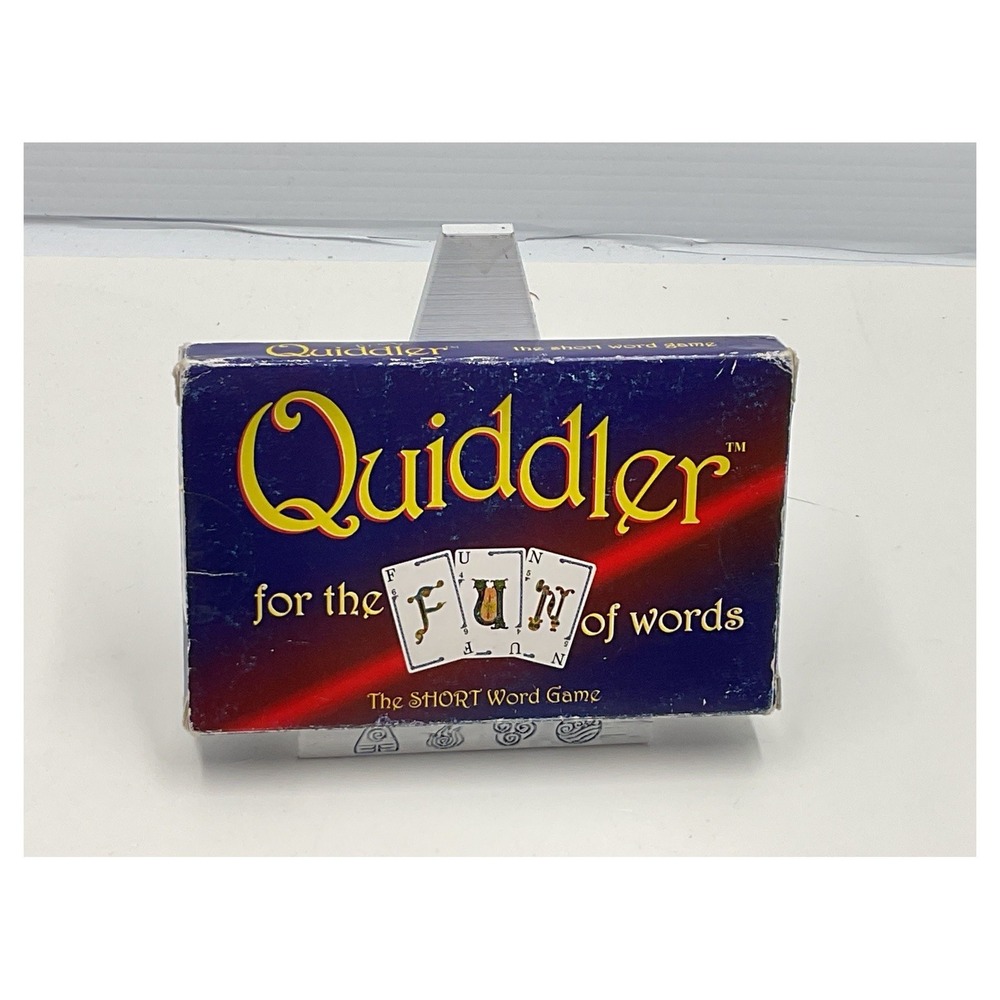 Quiddler The‎ Short Word Game Card Game